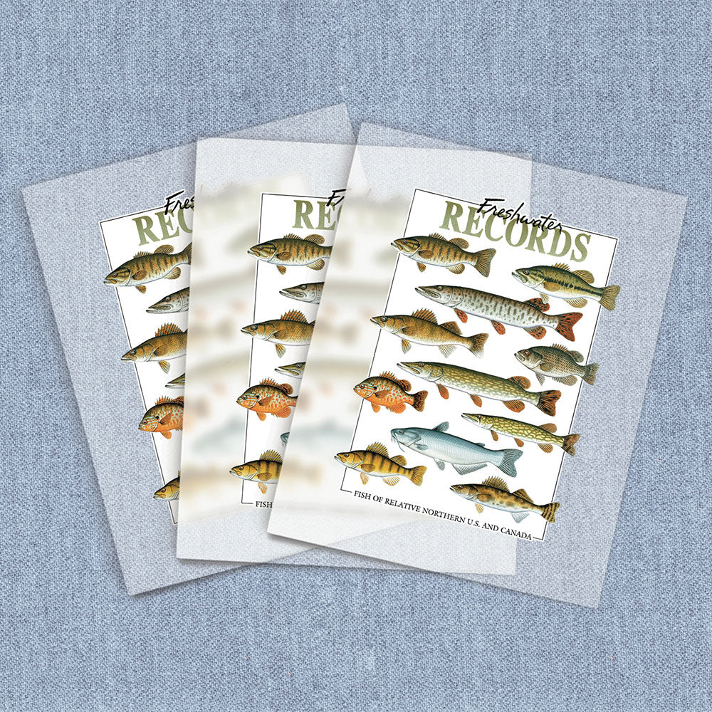 Freshwater Records | Fishing DTF Heat Transfers