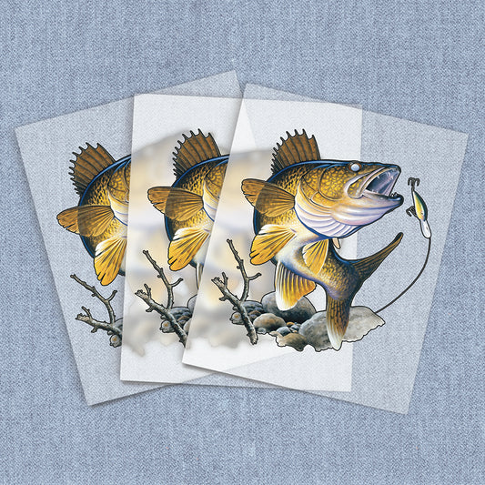 Walleye | Fishing DTF Heat Transfers