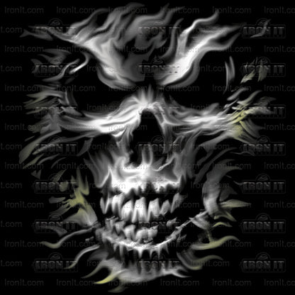 Silver Skull | Fantasy Direct-To-Film Transfer