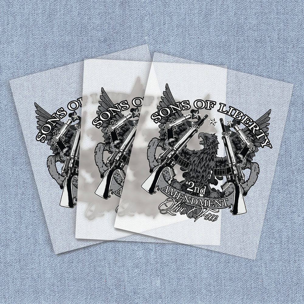 Sons of Liberty | 2nd Amendment DTF Heat Transfers