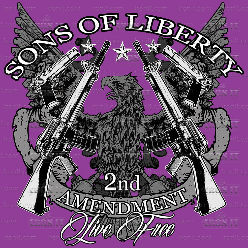 Sons of Liberty | 2nd Amendment Direct-to-Film Heat Transfers