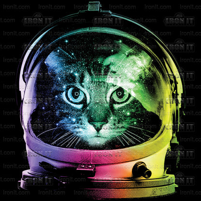 Space Cat | Cats Direct-To-Film Transfer