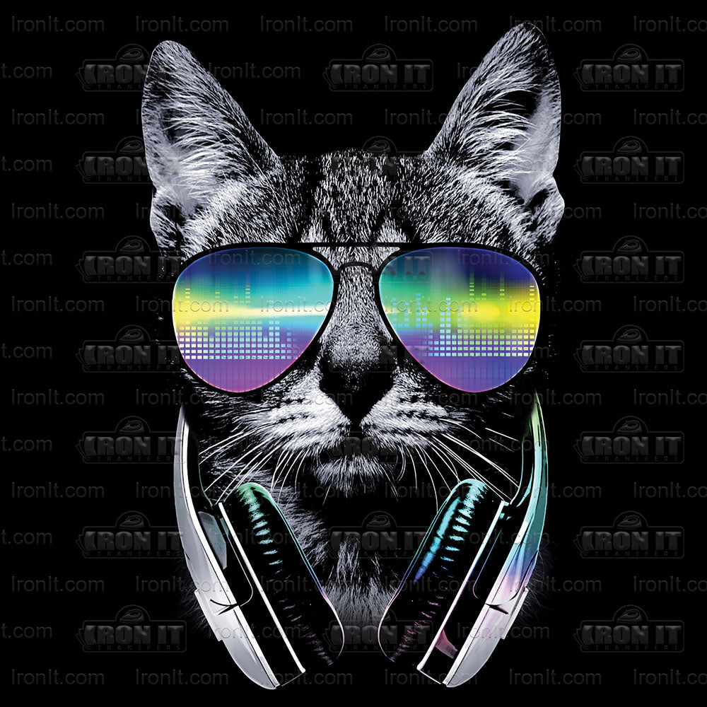 DJ Cat | Cats Direct-To-Film Transfer