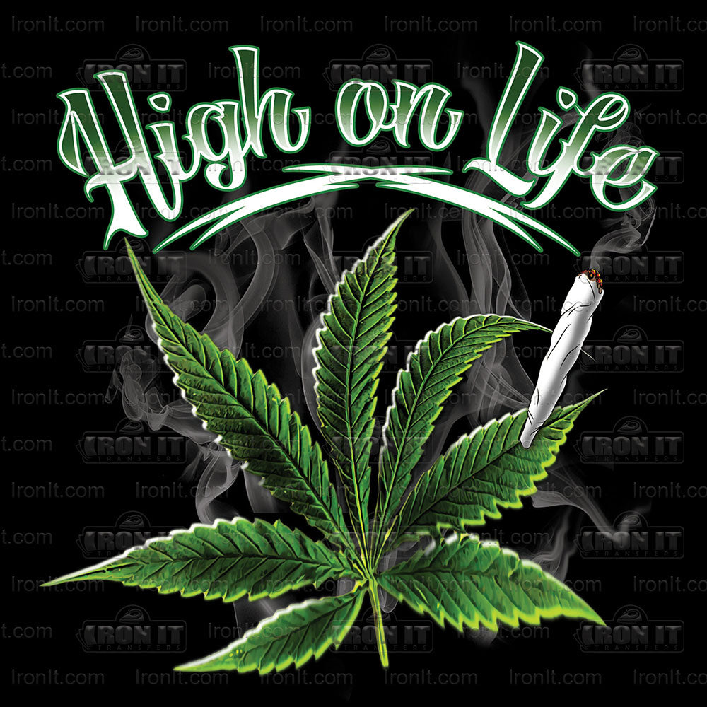 High On Life | Pop Culture Direct-To-Film Transfer