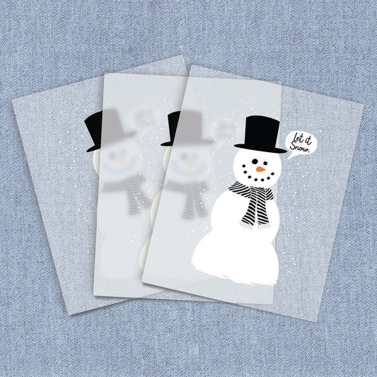 Let It Snow | Christmas DTF Heat Transfers