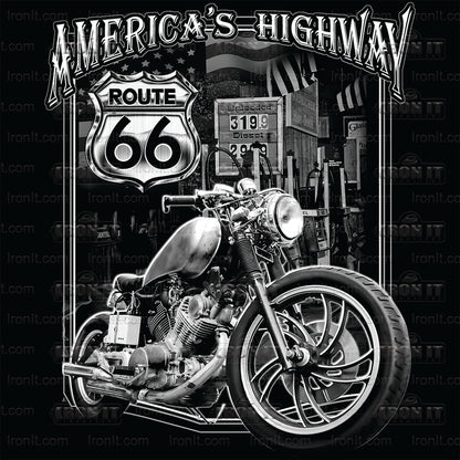 America's Highway 2 | Biker Direct-To-Film Transfer