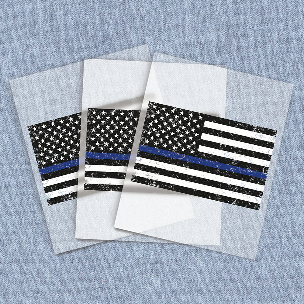 Thin Blue Line | American Pride DTF Heat Transfers