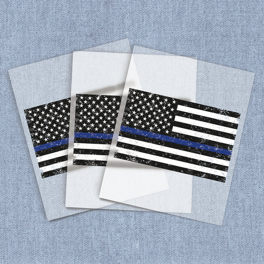 Thin Blue Line | American Pride DTF Heat Transfers