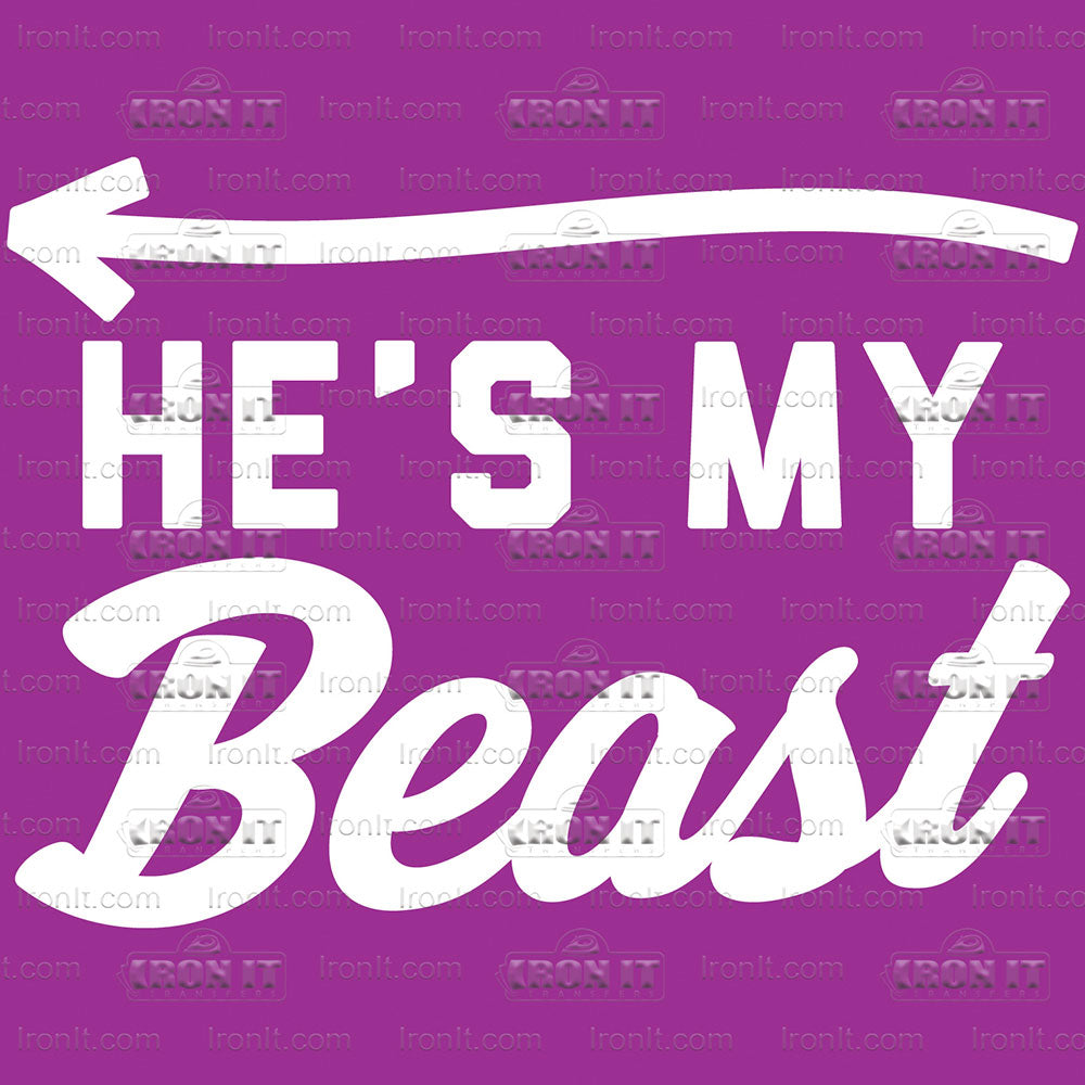 My Beast | Humor & Novelty Direct-To-Film Transfer