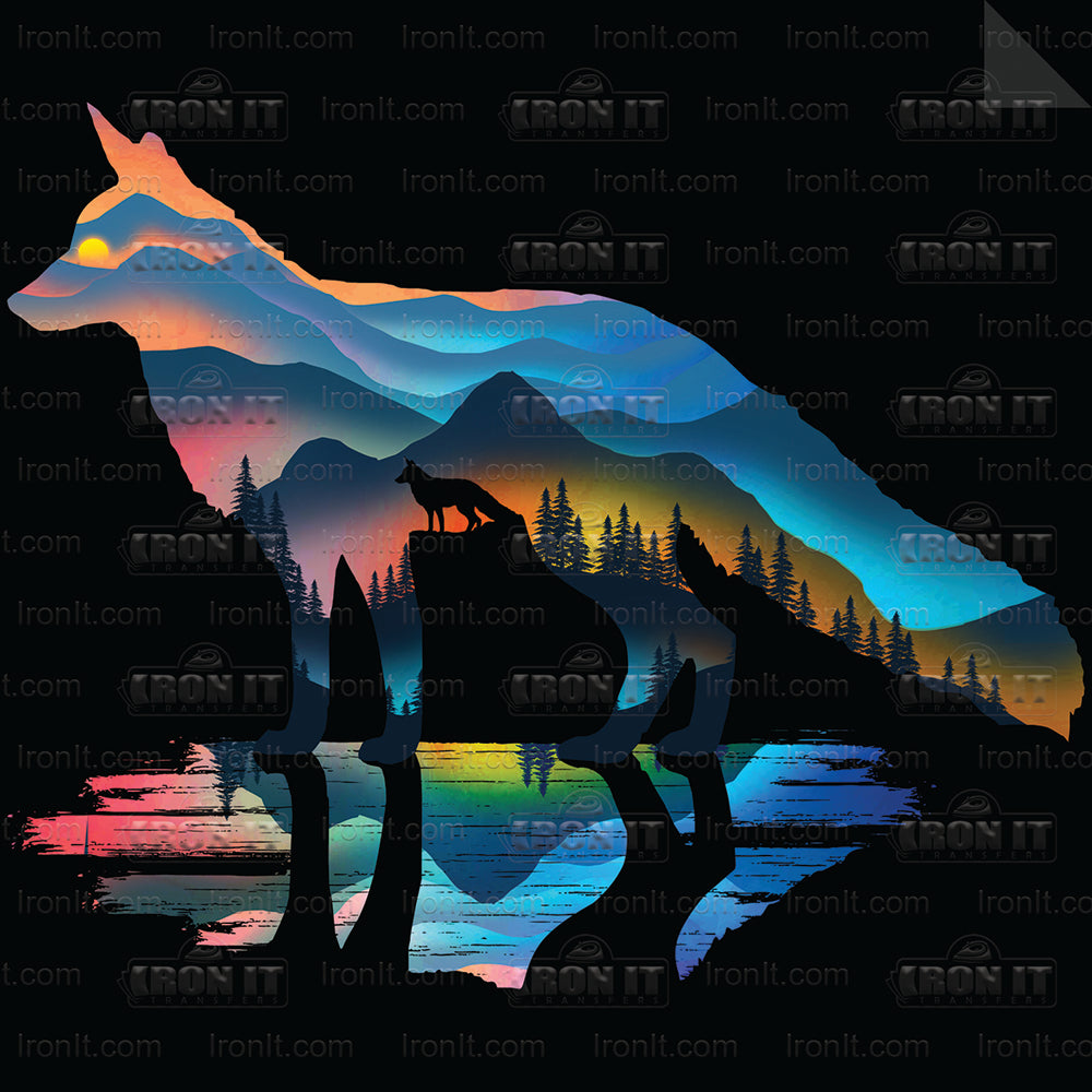 Mountain Fox | Wildlife Direct-To-Film Transfer