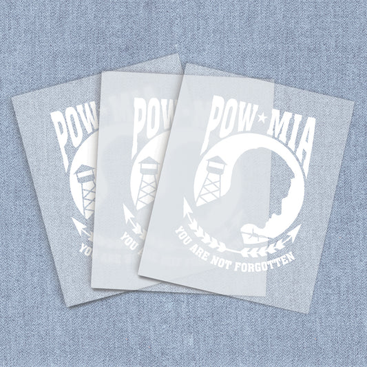 POW MIA | American Pride DTF Heat Transfers