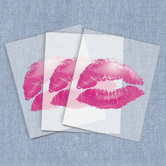 Pink Lips | Ladies DTF Heat Transfers