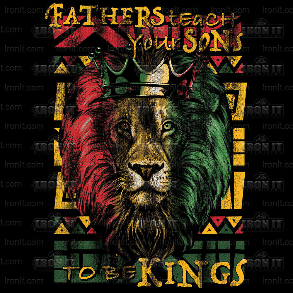 To Be Kings | African-American Culture Direct-To-Film Heat Transfers