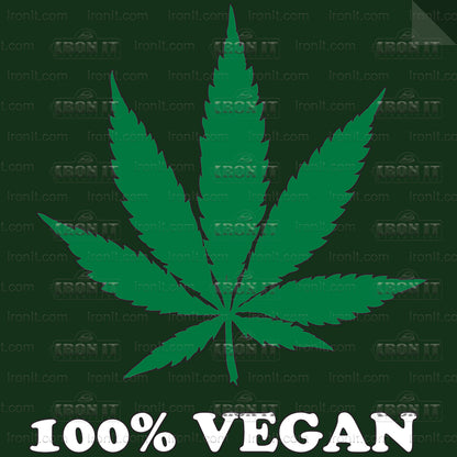 100% Vegan | Pop Culture Direct-To-Film Transfer