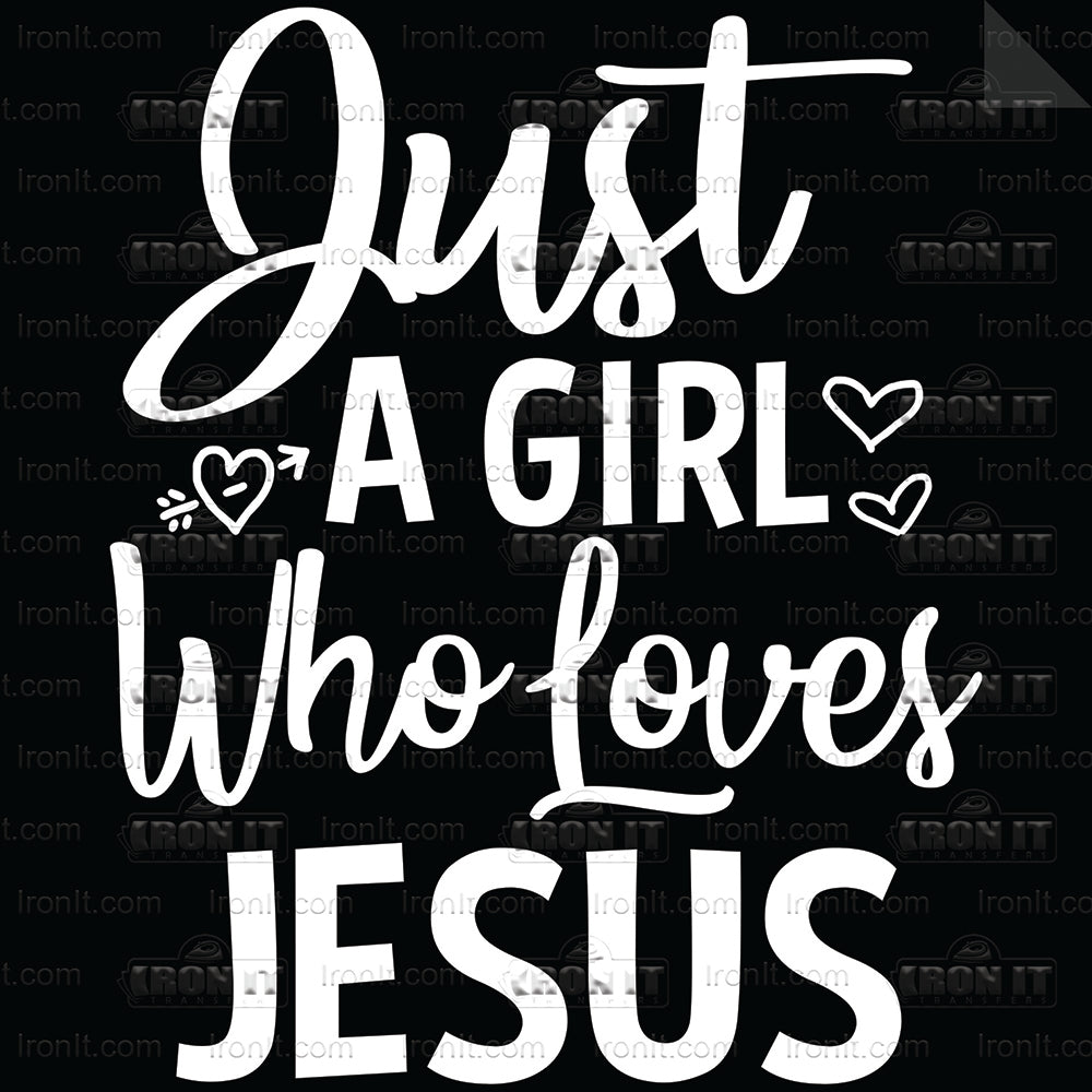 Girl Who Loves Jesus | Inspirational Direct-To-Film Transfer