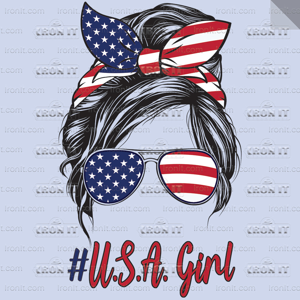 USA Girl | American Pride Direct-To-Film Transfer