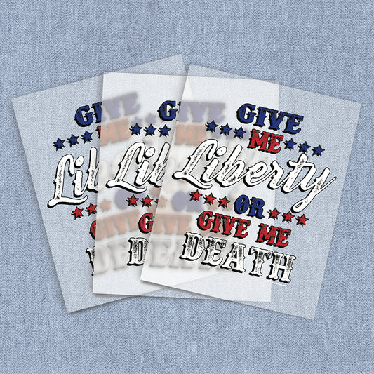Give Me Liberty | 2nd Amendment DTF Heat Transfers