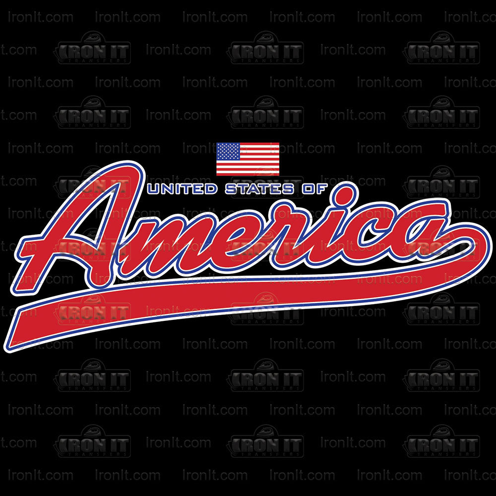 America Tail | American Pride Direct-To-Film Transfer