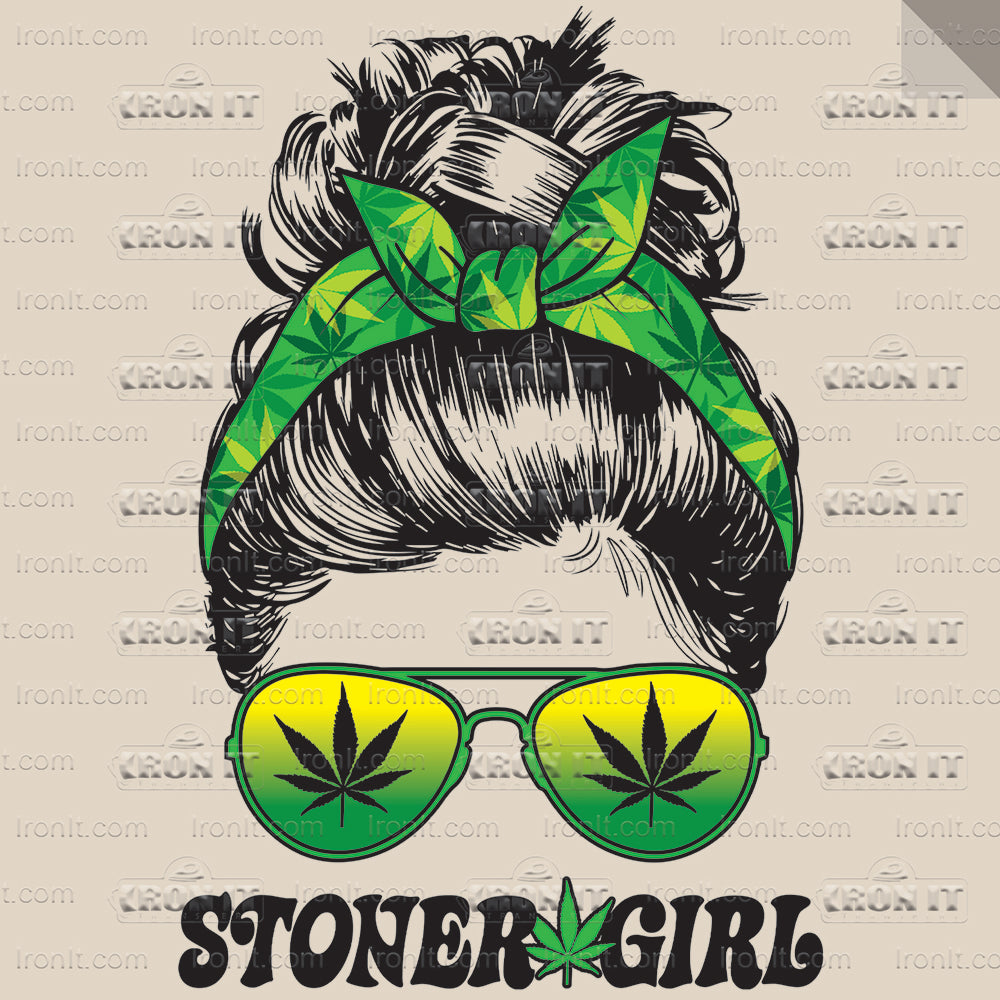 Stoner Girl | Humor & Novelty Direct-To-Film Transfer
