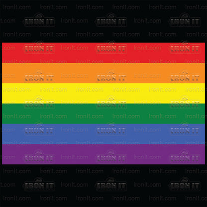 LGBT Flag | Halloween Direct-To-Film Heat Transfers