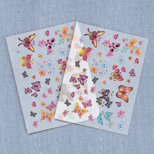 Butterfly Cut-Up | Ladies DTF Heat Transfers