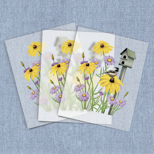 Black Eyed Susans | Country & Floral DTF Heat Transfers