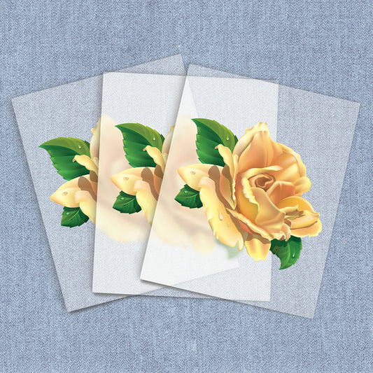 Yellow Rose | Country & Floral DTF Heat Transfers