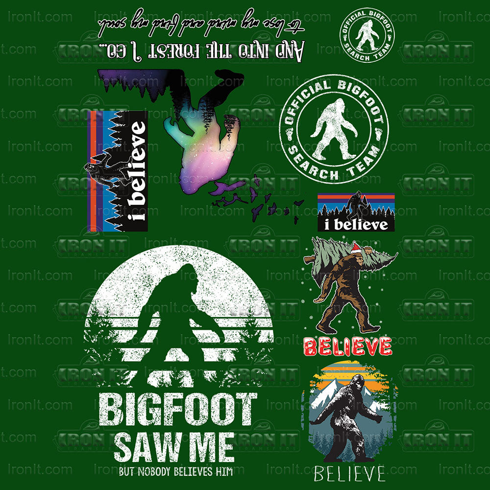 Bigfoot Cut-Up | Humor & Novelty Direct-To-Film Transfer