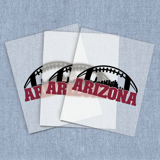 Arizona Football | Sports, Football DTF Heat Transfers