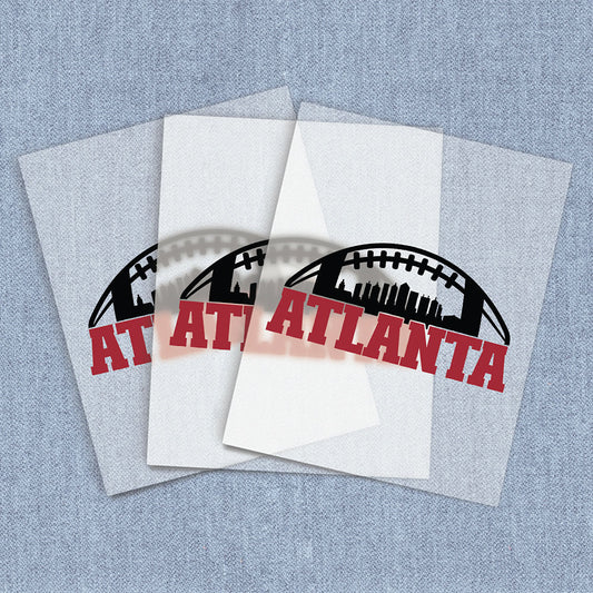 Atlanta Football | Sports, Football DTF Heat Transfers
