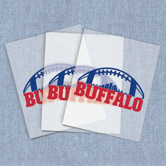 Buffalo Football | Sports, Football DTF Heat Transfers