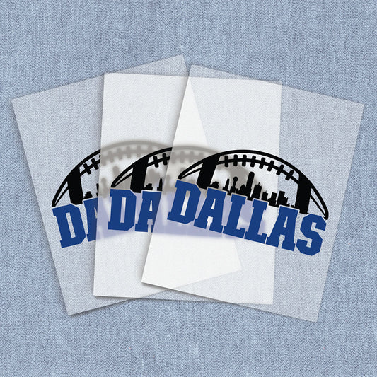 Dallas Football | Sports, Football DTF Heat Transfers