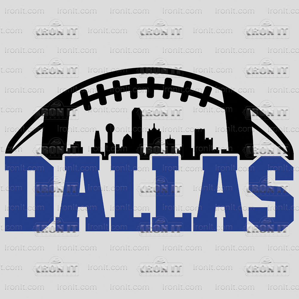 Dallas Football | Sports, Football Direct to Film Heat Transfers