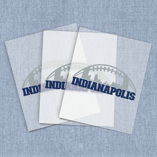 Indianapolis Football | Sports, Football DTF Heat Transfers