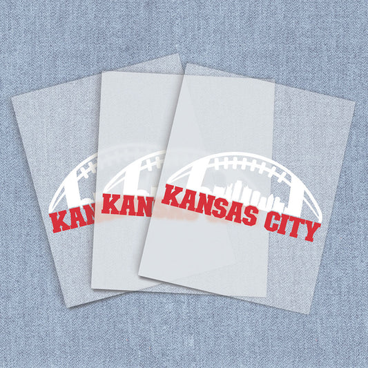 Kansas City Football | Sports, Football DTF Heat Transfers