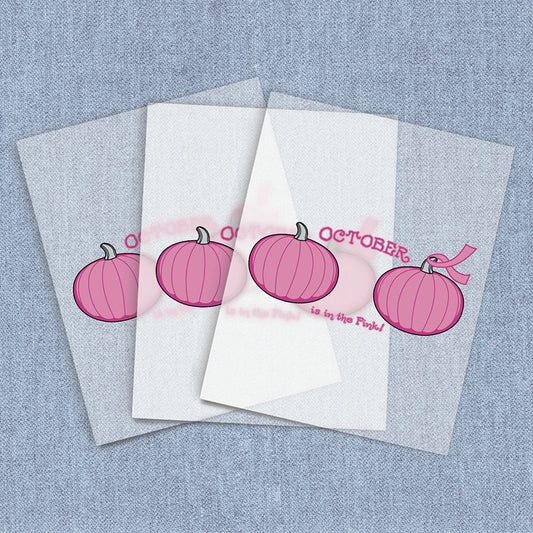 October is in the Pink! | Breast Cancer Awareness DTF Heat Transfers