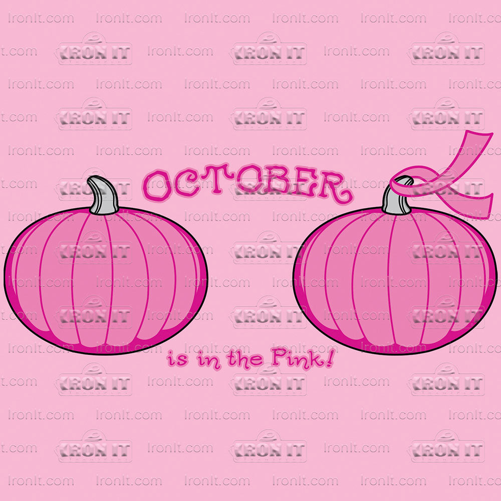 October is in the Pink! | Breast Cancer Awareness Direct-To-Film Transfer