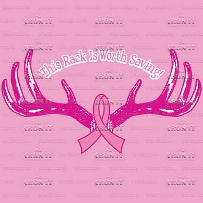 This Rack | Breast Cancer Awareness Direct-To-Film Transfer