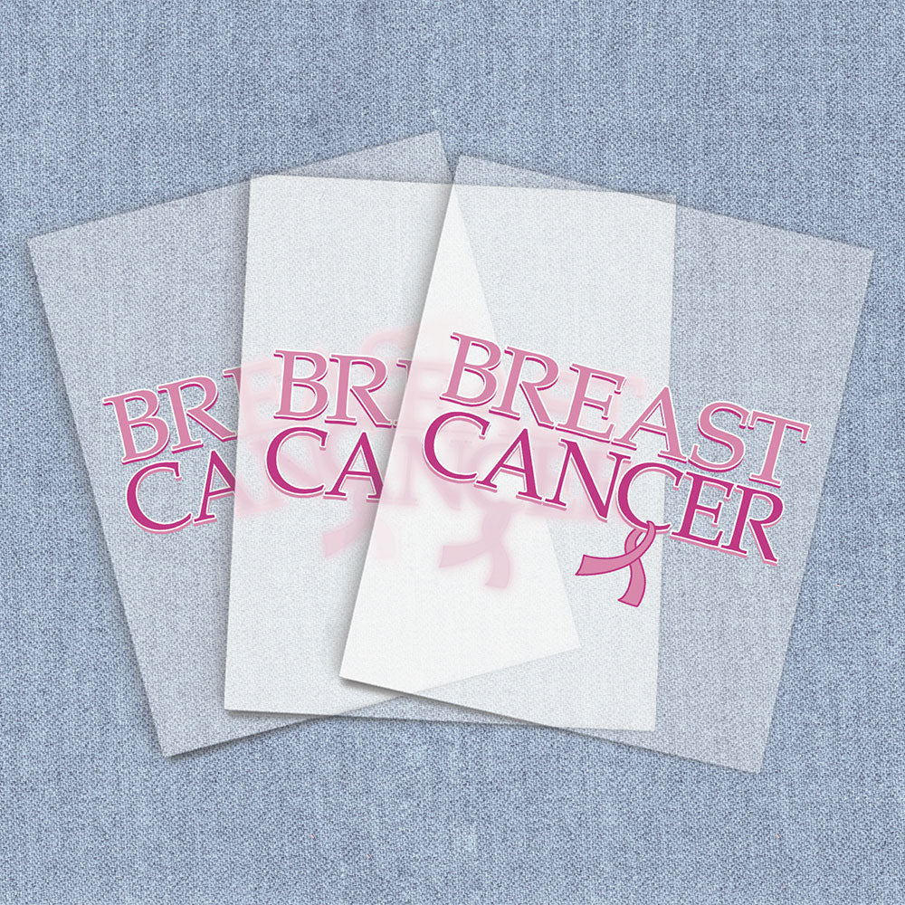 Beat Breast Cancer | Breast Cancer Awareness DTF Heat Transfers