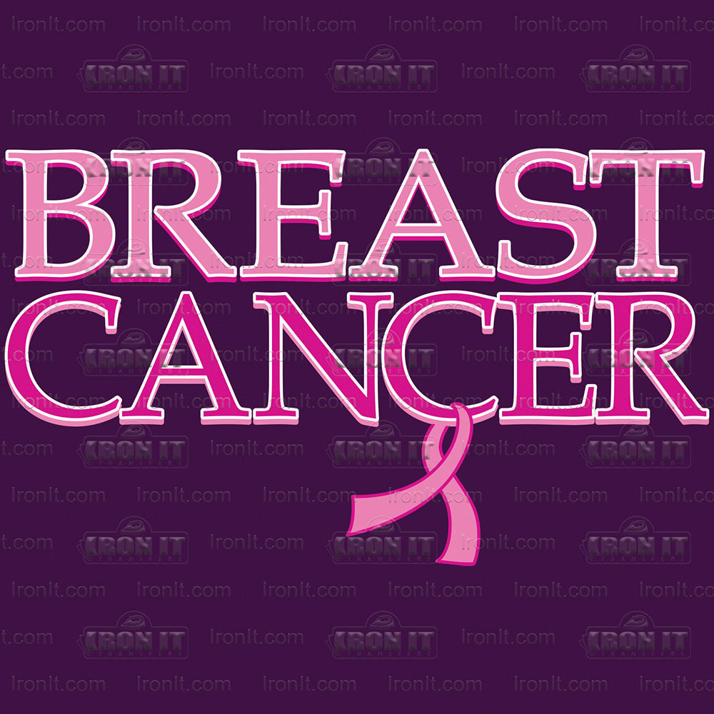 Beat Breast Cancer | Breast Cancer Awareness Direct-To-Film Transfer