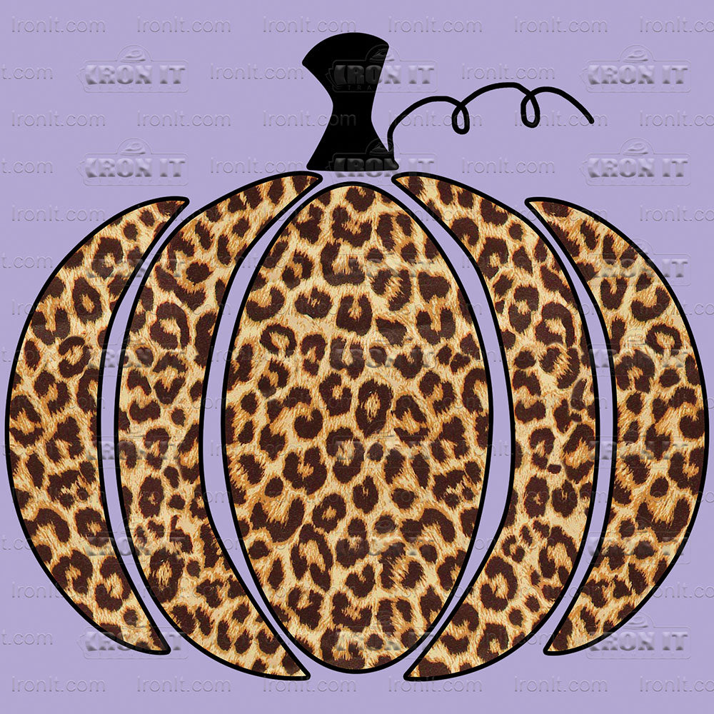 Leopard Pumpkin | Fall Direct-To-Film Heat Transfers