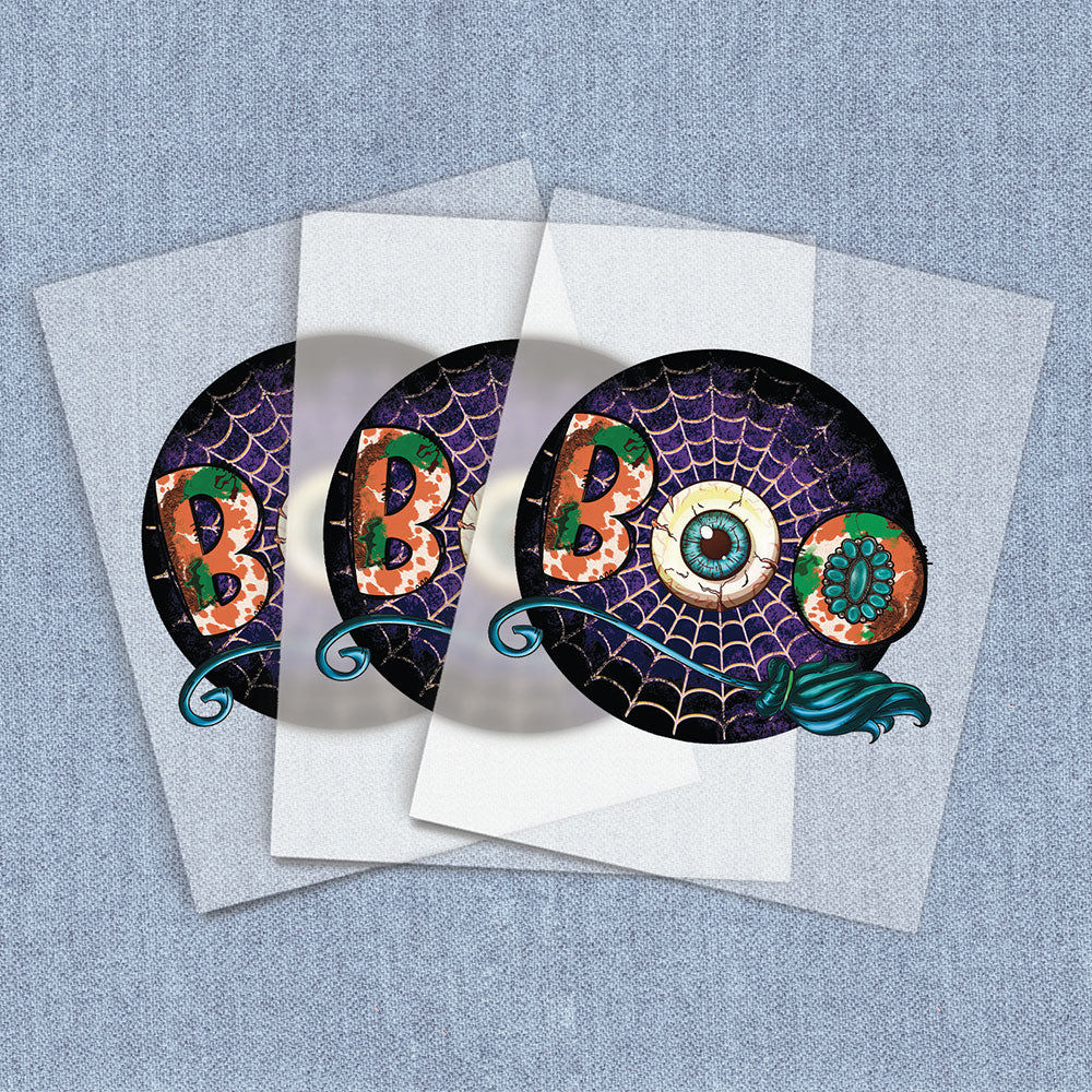Boo Broom | Halloween DTF Heat Transfers