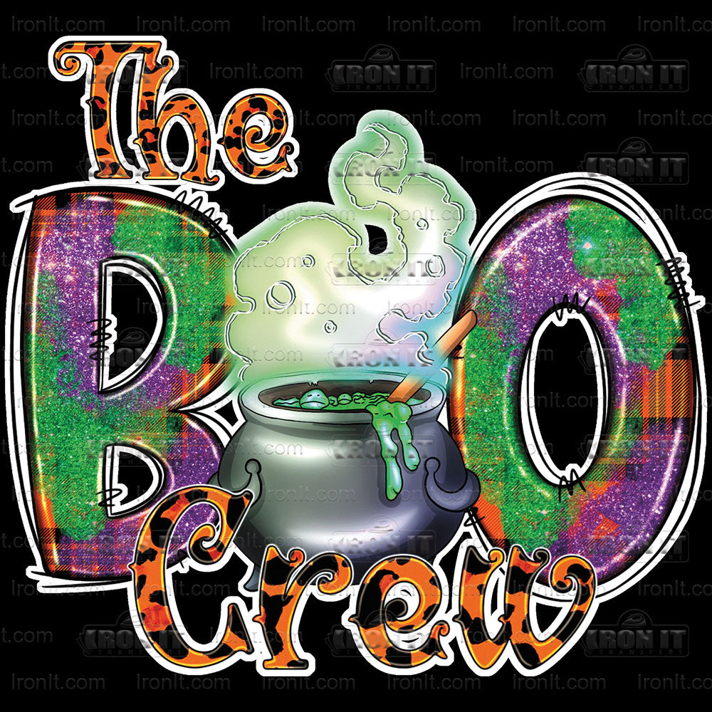 Boo Crew | Halloween Direct-To-Film Heat Transfers