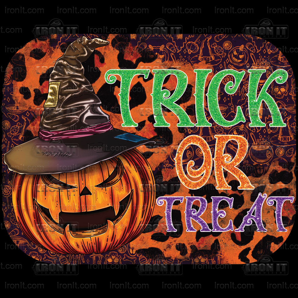 Trick or Treat Pumpkin | Halloween Direct-To-Film Heat Transfers