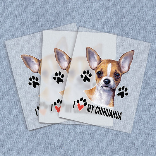 Chihuahua | Dogs DTF Heat Transfers