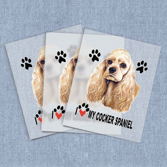 Cocker Spaniel | Dogs DTF Heat Transfers