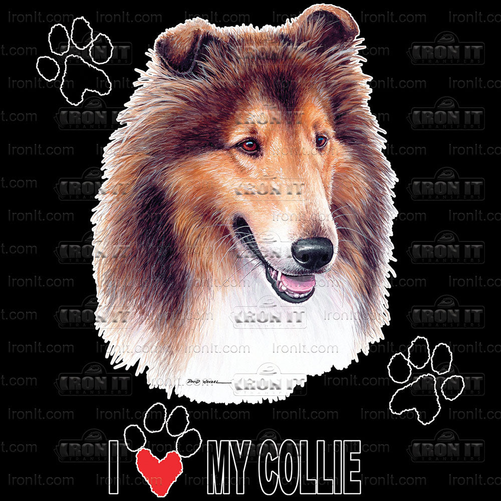 Collie | Dogs Direct to Film Heat Transfers