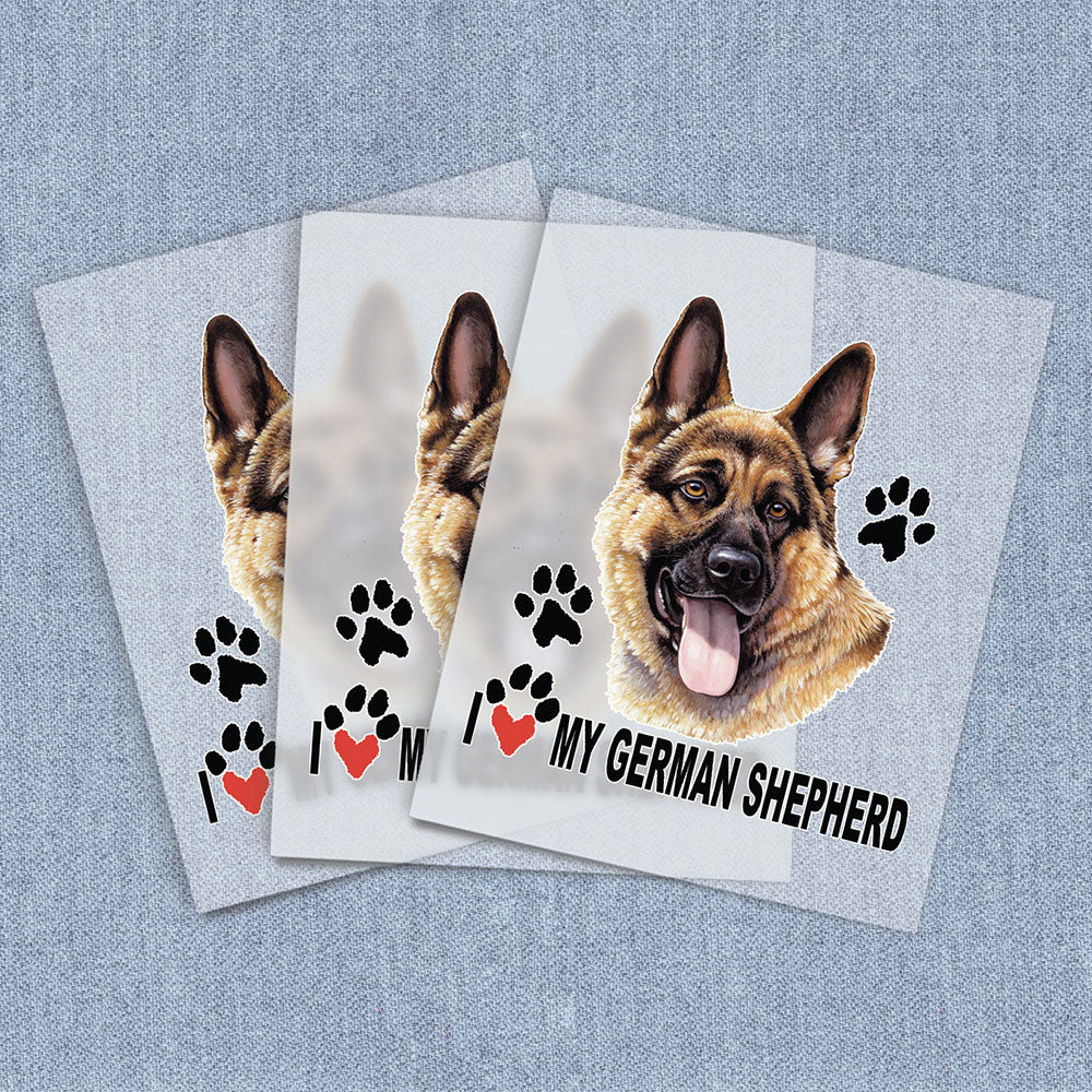 German Shepherd | Dogs DTF Heat Transfers