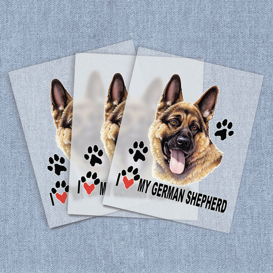 German Shepherd | Dogs DTF Heat Transfers