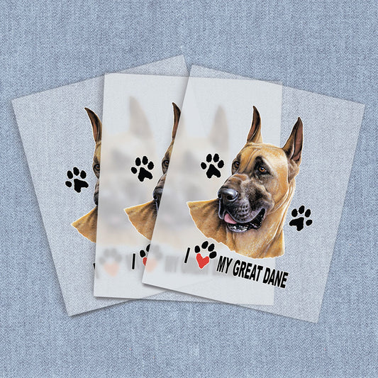 Great Dane | Dogs DTF Heat Transfers